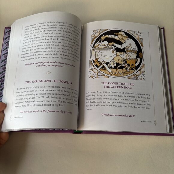 Aesop's Fables- Barnes and Nobles Hardcover Edition - Picture 5 of 6